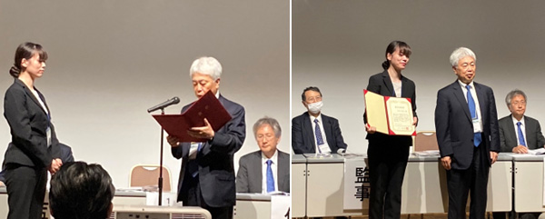 松田理沙君（97期）が第145回関東連合産科婦人科学会学術集会優秀演題賞を受賞